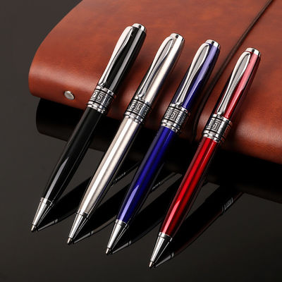 Big Fat Black Metal Roller Pen Ballpoint Pen With Logo For Business Signature 35 g