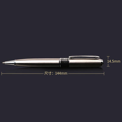 Big Fat Black Metal Roller Pen Ballpoint Pen With Logo For Business Signature 35 g