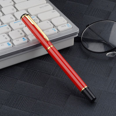 Customized Logo Luxury Metal Roller Fountain Pen for Men Heat Sensitive Erasable Ink