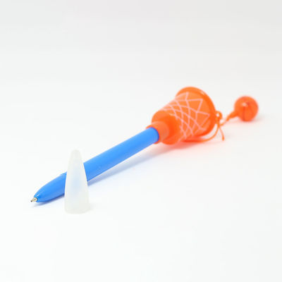Office School Pen with Unique Customized Logo Basketball Shape Topper Stationery