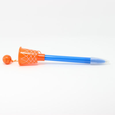 Office School Pen with Unique Customized Logo Basketball Shape Topper Stationery