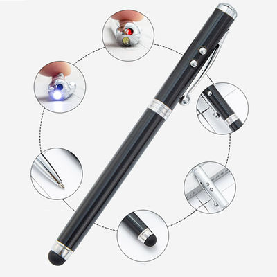 0.5mm Writing Width Gel Pen 4 in 1 Multi Laser Pointer LED Torch Light for Educators
