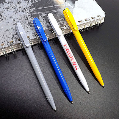 Office School Stationery Personalized Click Ball with Custom Logo Ballpoint Pen