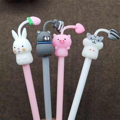 2.5g Gel Pen for Students Cute Pet Paradise Theme Water Pen Tentacles Cartoon Animal