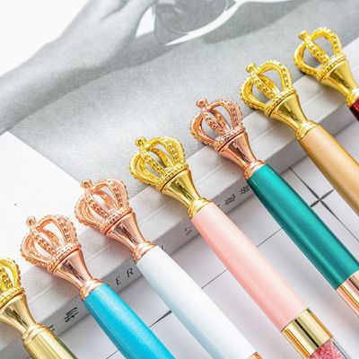 NO Erasable Style Crown Metal Pen with Custom Logo and Heat Sensitive Erasable Ink
