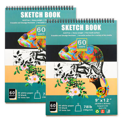 Hard Cover Customized Logo Recycled Fashion Design Sketch Book A3 A5 Artist Sketchbook
