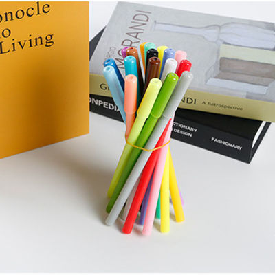 Korean Cute Classic Plastic Gel Pens Set for Office and School Supplies Novelty Design