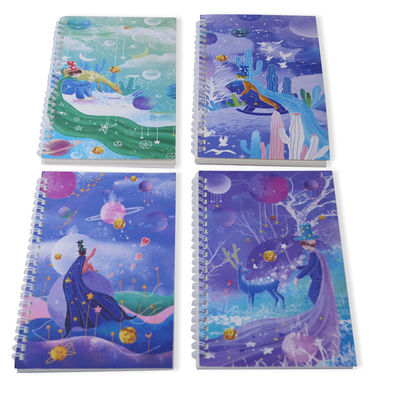 2021 Cute 3D Cartoon Design Hard Cover Diary Notebook for Student LOGO Customized Logo