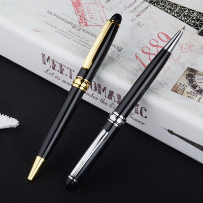 Sophisticated Executive Gift Custom Logo Rose Gold Ballpoint Pen for Professionals