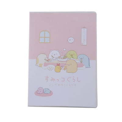 Colorful Cartoon Printed Student Exercise Book with No Magnetism and Self-Adhesive