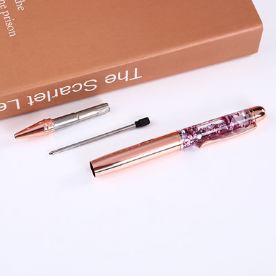 Office Luxury Blue Ball Pens with Printed Logo Refill and Red Ink 2021