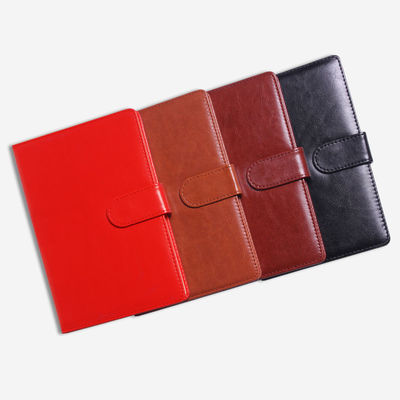 Personalized Notebook with Luxury Soft PU Leather Cover and Customized Paper Material