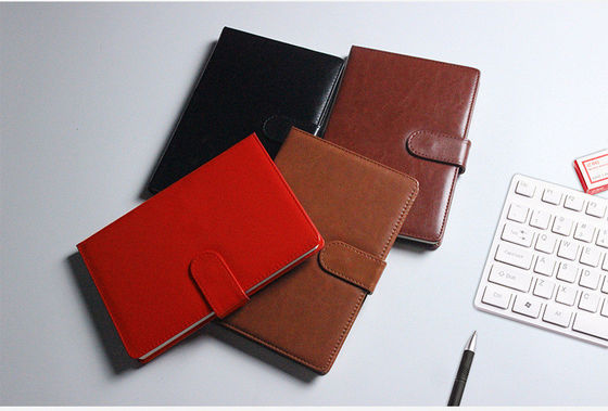 Personalized Notebook with Luxury Soft PU Leather Cover and Customized Paper Material