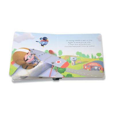 Children's Book Full Color Customized Hardcover Board Book Printing with 4 Colors