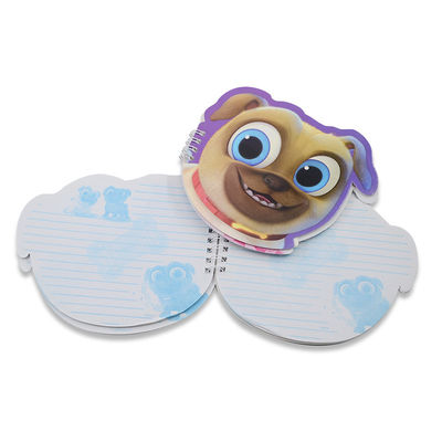 Elastic Kawaii Stationery Mini Notebook Cute Cartoon Dog Design 30 Sheets Inner Pages