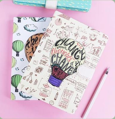 2022 Soft Custom Notebook A5 Magnetic Student Notebook Beautiful Notebook for Girls