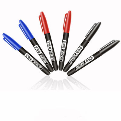 Paper Writing Medium Gel-Ink Permanent Marker Pen with Fast Drying Ink and Single Head Design