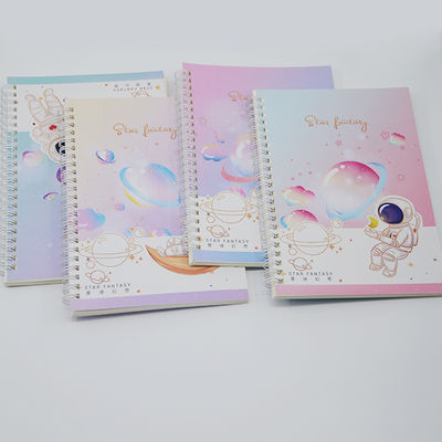 Customized School Student Environmentally Spiral Hardcover Nurses Notebook Professional Notebook Journal