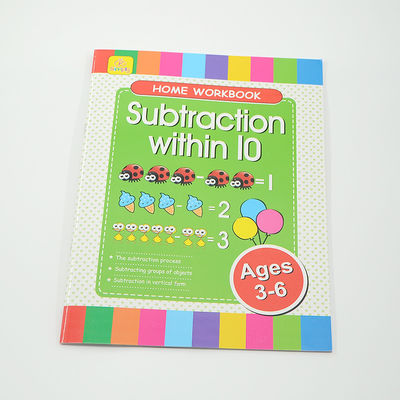 Customized Logo 2022 English Student Workbook Exercise Book for Drawing And Writing