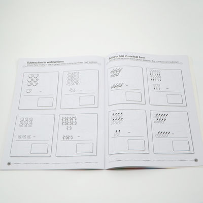 Customized Logo 2022 English Student Workbook Exercise Book for Drawing And Writing