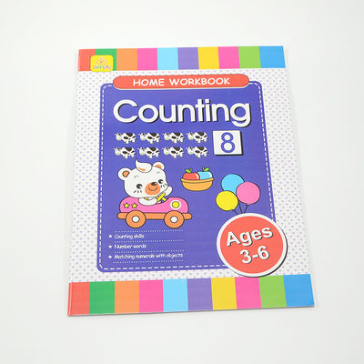 Customized Logo 2022 English Student Workbook Exercise Book for Drawing And Writing