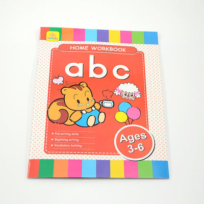 Customized Logo 2022 English Student Workbook Exercise Book for Drawing And Writing