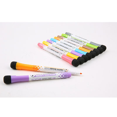 Office and School Essential 8 Colors Set Dry Erase Markers with Magnetic Whiteboard
