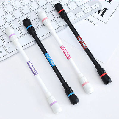 2022 Multi-Function Office Writing Pen Ballpoint Class Spinning Plastic Gift Refills