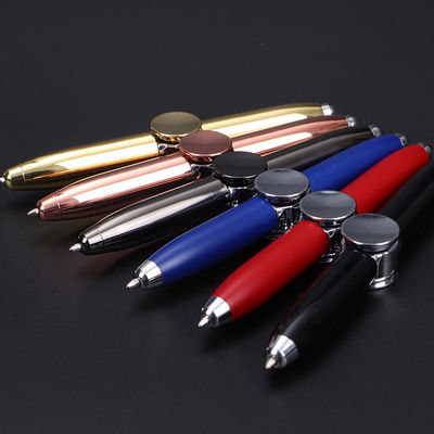 Multi-function Gel-Ink Fidget Spinner Pen Cube for Office Creative Anti-stress Toy