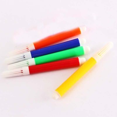 Watercolor Art Marker Pen Set for Kids Children 6PC Professional Deluxe Drawing Tools