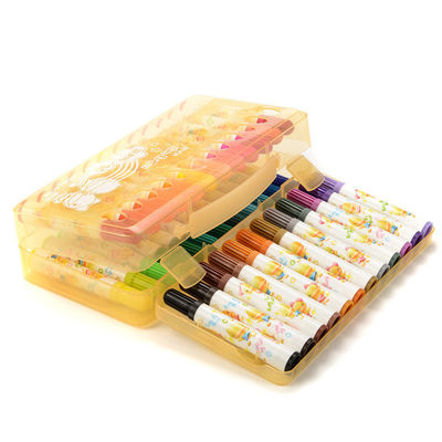 36 Colors Non-toxic Art Marker Set for Kids Watercolor Creative Stationery Supplies