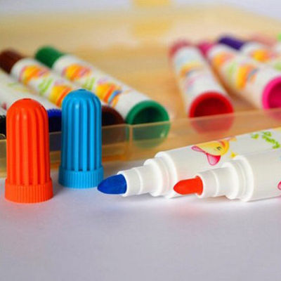 36 Colors Non-toxic Art Marker Set for Kids Watercolor Creative Stationery Supplies