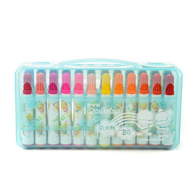 36 Colors Non-toxic Art Marker Set for Kids Watercolor Creative Stationery Supplies