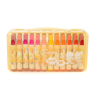36 Colors Non-toxic Art Marker Set for Kids Watercolor Creative Stationery Supplies
