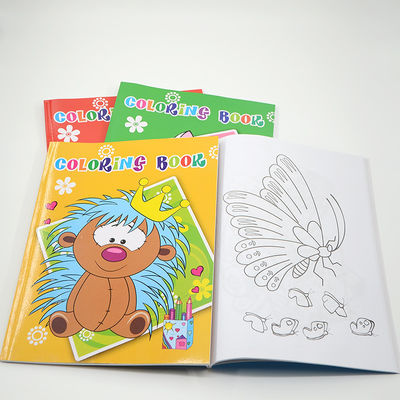 Soft Hardcover Binding Drawing Book for Kid Baby Memory Colouring Child Board Book