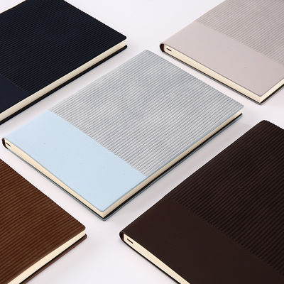 Self-Adhesive Inner Pages 104 sheets A6 Diary Custom Cloth Cover Notebook for Students