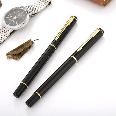 0.5mm Writing Width Gel-Ink Classic Roller Metal Ball Pen for Office Supply Promotion