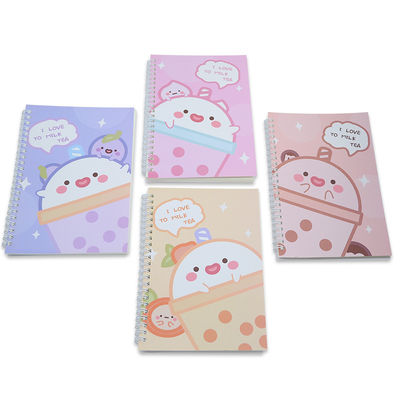 Soft Cover Personalised Custom Blank Kraft Paper Grid Notebook with Logo