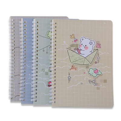 Customized Print Student Note Books for School 4 Colors Paper Composition Exercise