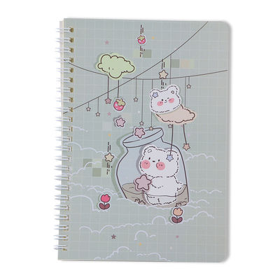 Customized Print Student Note Books for School 4 Colors Paper Composition Exercise