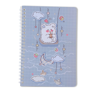 Customized Print Student Note Books for School 4 Colors Paper Composition Exercise