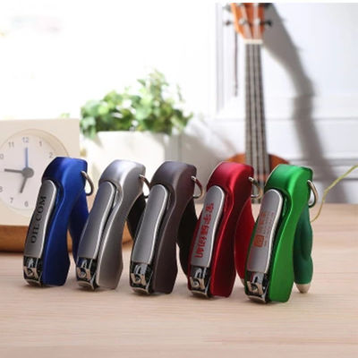 Plastic Creative Folding Ballpoint Pen with Nail Clipper and Heat Sensitive Erasable Ink