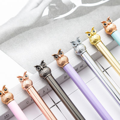 2022 Popular Custom Logo Owl Ballpoint Pen with Fast Shipping and Gel Pen Novelty