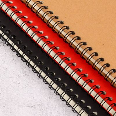 LOGO Customization Accepted for Printed Planners/Journals 3 Colors Spiral Binding