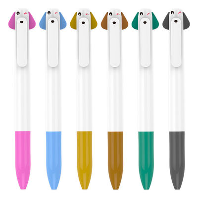 Gel-Ink Cartoon Signature Rollerball Plastic Gel Pen 1.0mm for School and Office