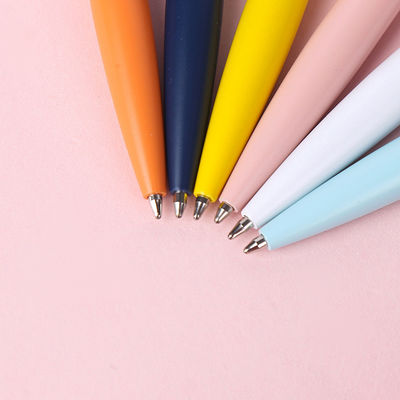 Customized Color Colour Pen Metal Gel Roller Pens PressBall Gel Pen for Office School