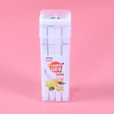 Multi Colored Art Marker Set 12 18 24 36 48 Colors Highlighter Marker Pen Double Tips