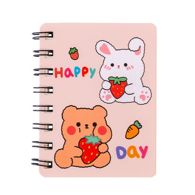 Fashion Eco A7 Friendly Animal Custom Mini Kawaii Kids Cute Spiral Notebook for Gift