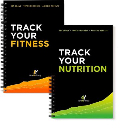 LOGO Customized Fitness Journal and Exercise Log Book for Daily Progress Tracking