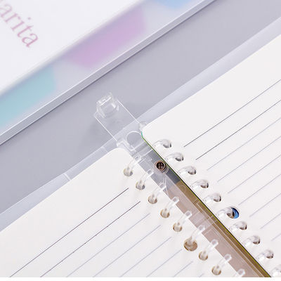 Office and Student A5/B5 40 Sheets Plastic Cover Note Book with Transparent Cover